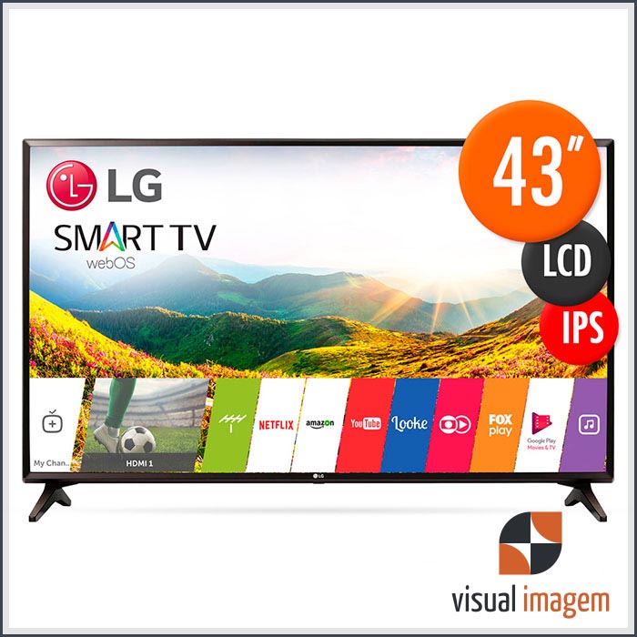 Aluguel de Smart TV LCD 43 LG IPS 43LJ5550