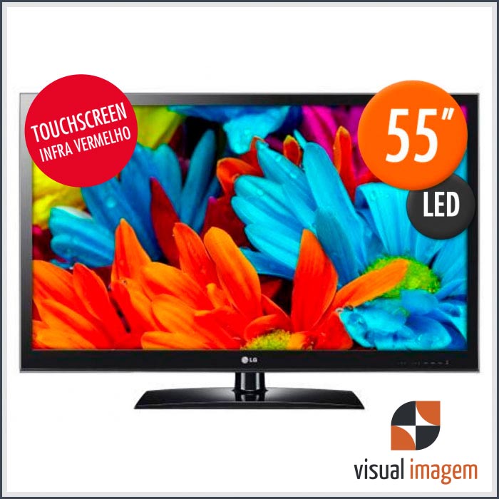 Aluguel de TV e Monitor LED 55 LG 55LV3500