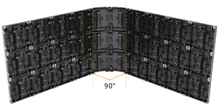 Aluguel de Painel de LED Ultra Flexível