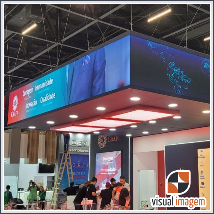 Aluguel de Painel de LED P1 Canto Vivo