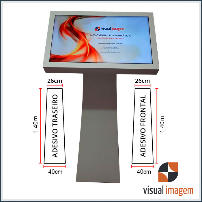 Aluguel de Totem Interativo Touch Screen 32