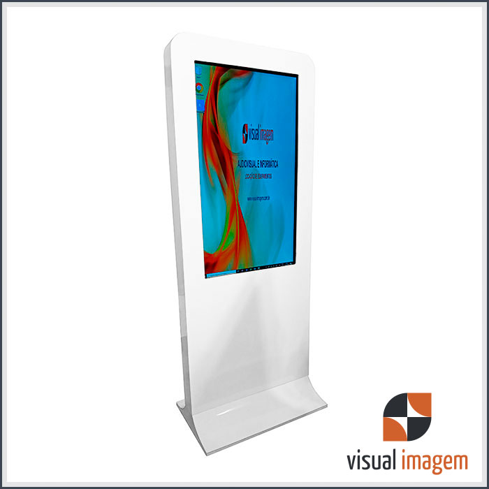 Aluguel de Totem Interativo Vertical 43"