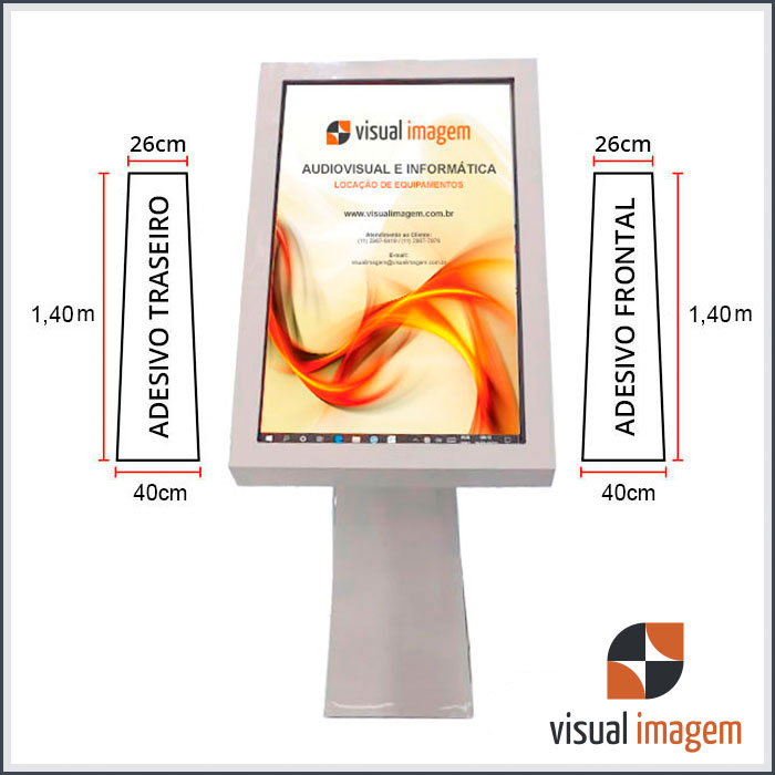 Aluguel de Totem Interativo Touch Screen 43