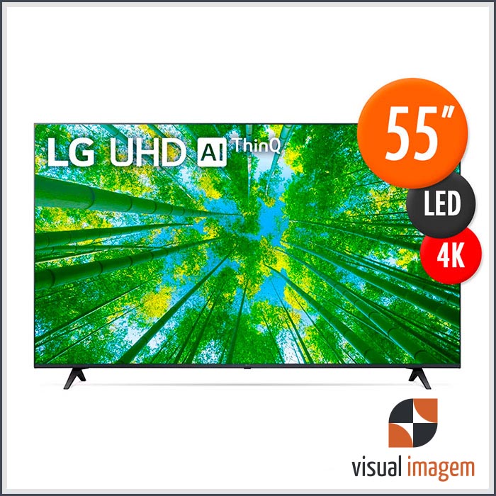 Aluguel de Smart TV LED 55 LG 4K 55UQ7950PSB