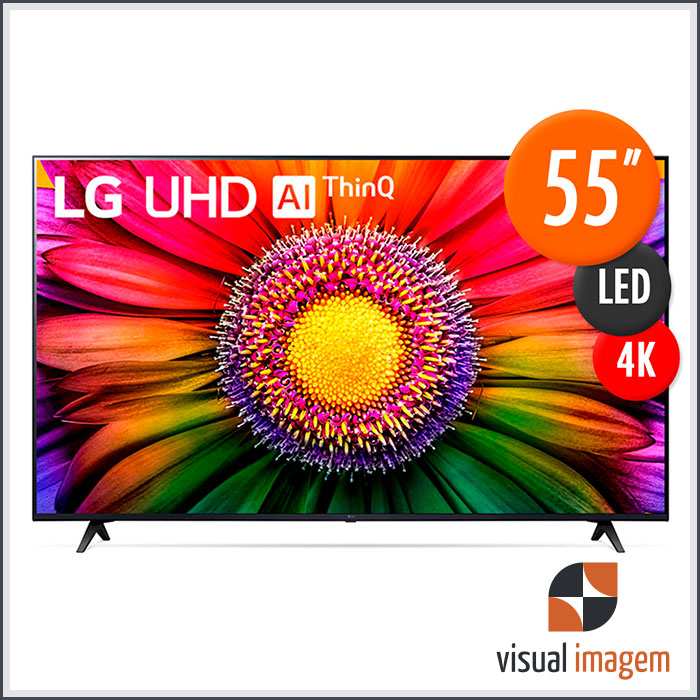 Aluguel de Smart TV LED 55 4K LG UR8750