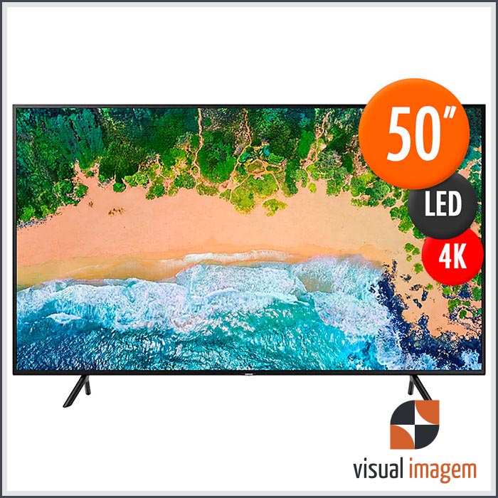 Aluguel de Smart TV LED 50 Samsung 4K 50NU7100