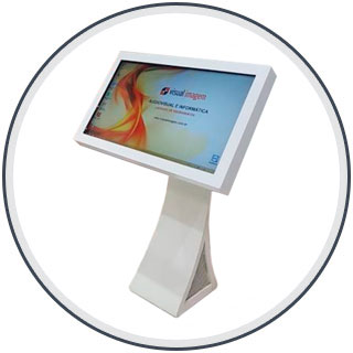 Aluguel Totem Interativo Touch Screen - Visual Imagem