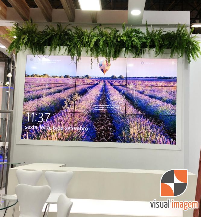 aluguel video wall 3x3 sao paulo